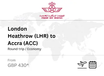 Accra departure option 1