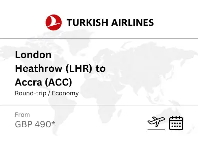 Accra departure option 3