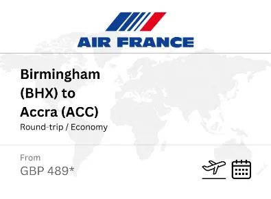 Accra departure option 40