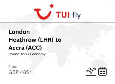 Accra departure option 6