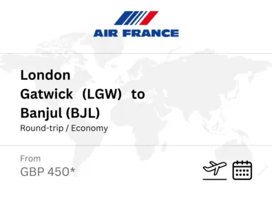 Banjul departure option 10