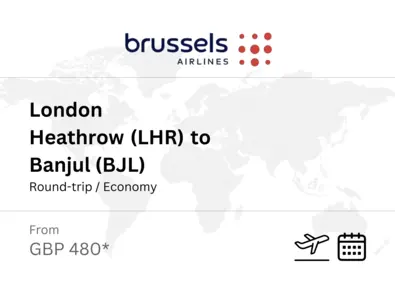 Banjul departure option 2