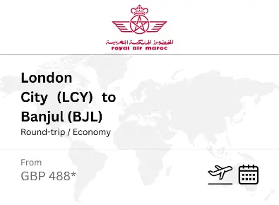 Banjul departure option 25