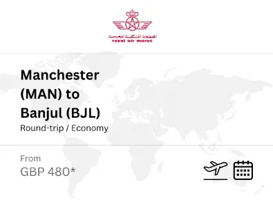 Banjul departure option 31