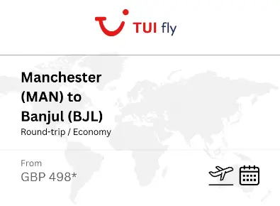 Banjul departure option 36