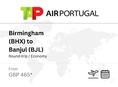 Banjul departure option 41