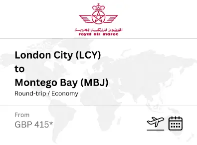 Montego Bay departure option 25